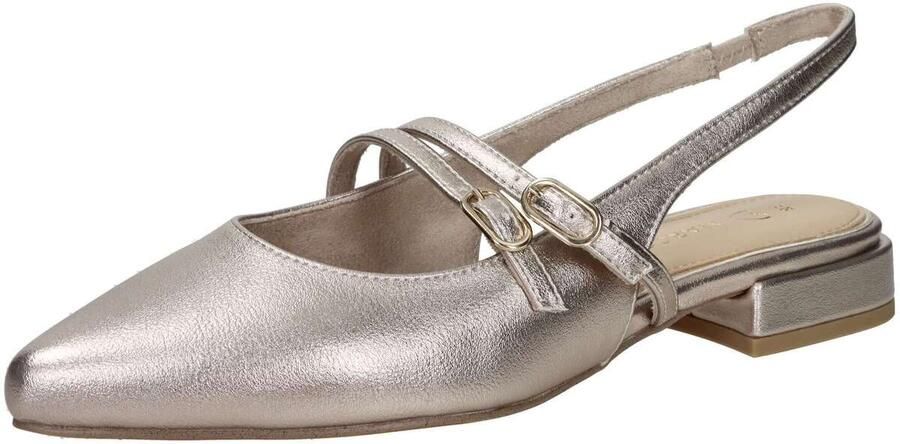 Marco Tozzi slingbacks champagne goud - Foto 3
