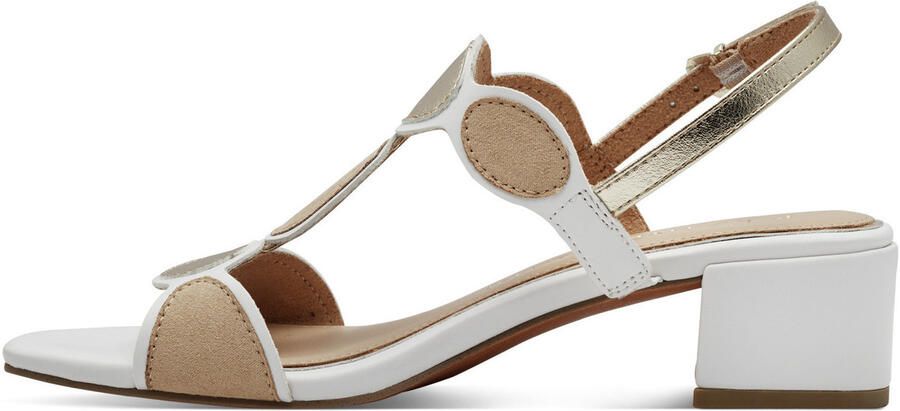 Marco Tozzi Sandaaltjes blokhak bandjessandaal avondschuh met feel me-uitrusting - Foto 2