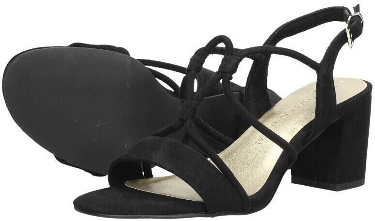 Marco Tozzi Sandalen zwart Textiel Dames - Foto 2