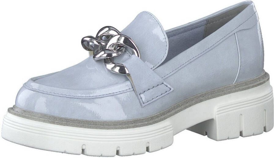 Marco Tozzi Loafers met trendy sierketting