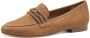 Marco Tozzi Instappers blokhak loafer business schoen instapschoen met sierband - Thumbnail 3