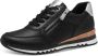Marco Tozzi MT Vegan MT Soft Lining removable insole Dames Sneakers BLACK COMB - Thumbnail 2