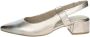 Marco tozzi Slingback Pumps goud Synthetisch - Thumbnail 8