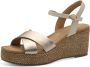 Marco Tozzi 2-28397-42-960 dames sandalen sportief metallic - Thumbnail 2