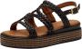 Marco Tozzi 2-28700-44-001 dames sandalen sportief zwart - Thumbnail 2