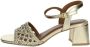 Marco Tozzi 2-28382-44-940 dames sandalen gekleed metallic - Thumbnail 2