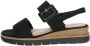Marco Tozzi Sandalen zwart Synthetisch Dames - Thumbnail 9