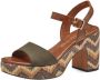 Marco Tozzi Dames Sandaal 2-28008-42 726 F1 2-Schoenbreedte - Thumbnail 3
