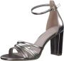 Marco tozzi Gouden Synthetische Sandalette met 9cm Hak Gray Dames - Thumbnail 3
