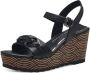 Marco Tozzi Dames Sandaal 2-28304-42 001 F-breedte - Thumbnail 3