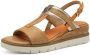 Marco Tozzi Dames Sandaal 2-28711-44 423 F-breedte - Thumbnail 2