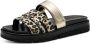 Marco Tozzi Leopard Sandalen bruin Synthetisch Dames - Thumbnail 3