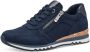Marco Tozzi Sneakers met sleehak vrijetijdsschoen lage schoen veterschoen in vegan uitvoering - Thumbnail 4