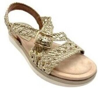 Maria Mare Platte sandalen Sandalia señora 68724 oro