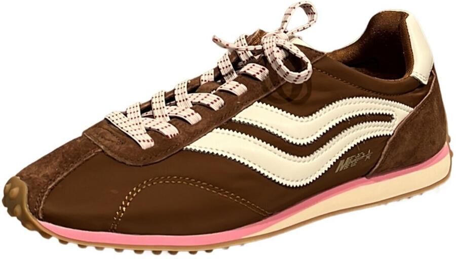 MRP Lage Sneakers Dames Cartagena Maat: 39 Materiaal: Textiel Kleur: Bruin - Foto 2