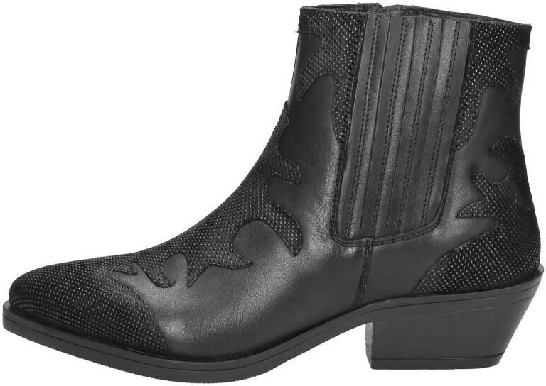 Maruti Tessy Strass enkellaarzen zwart Leer Western Dames - Foto 3