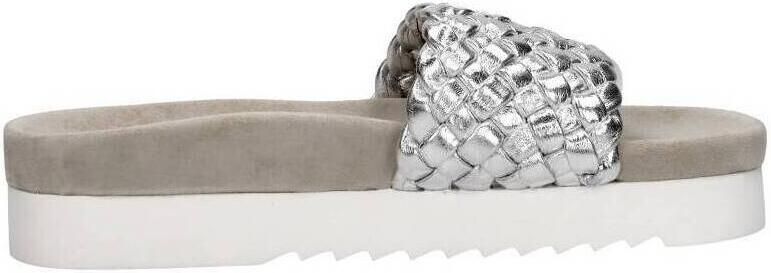 Maruti Billy Slippers leather Silver - Foto 5