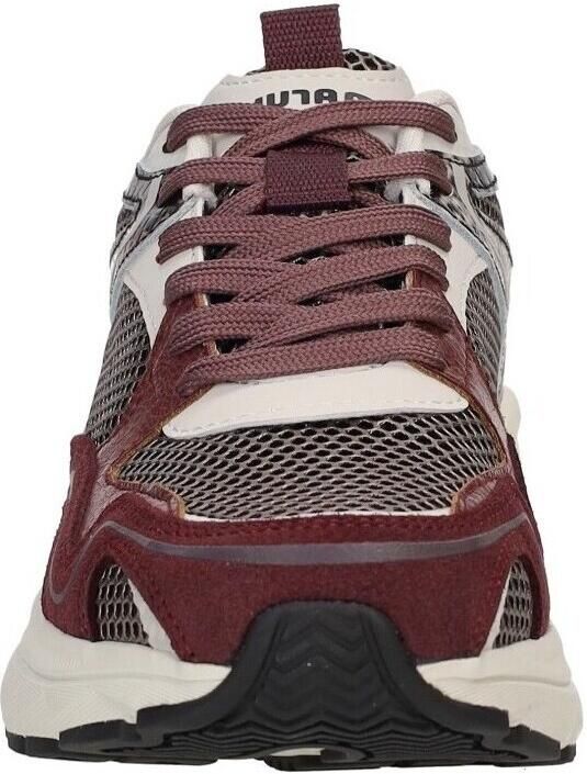 Maruti Novi Leather Bordo Dames sneaker met uitneembaar voetbed - Foto 9