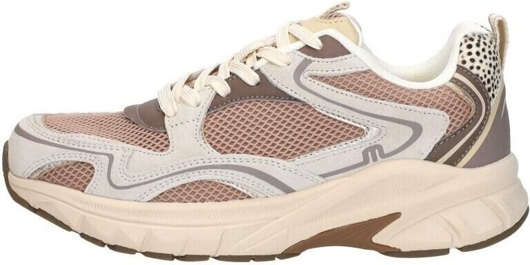 Maruti Novi Leather Nude Dames sneaker met uitneembaar voetbed - Foto 8