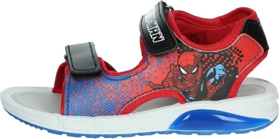 Spider-Man jongens sandalen met lichtjes rood - Foto 3