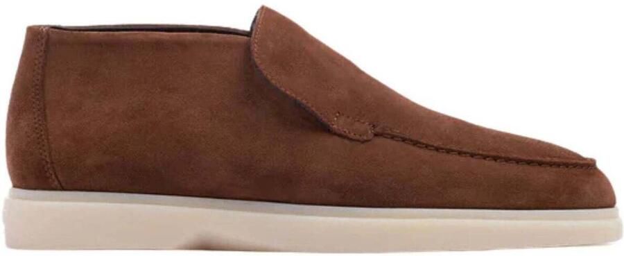 Mason Garments Instappers Heren Amalfi Loafer Mid Maat: 41 Materiaal: Suède Kleur: Cognac - Foto 4