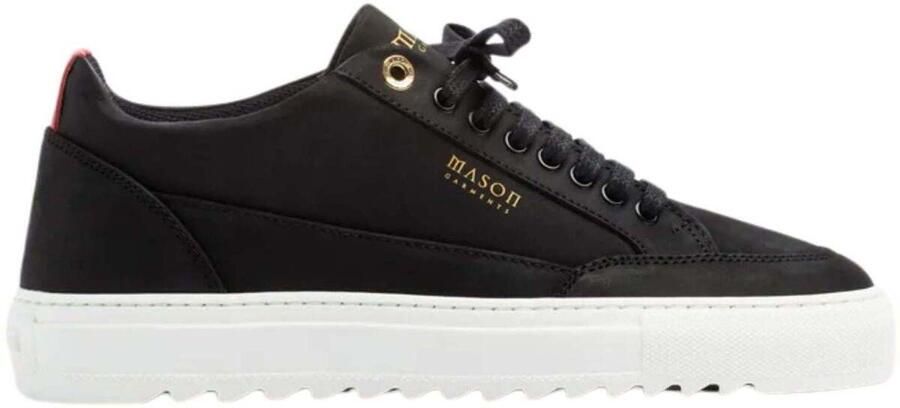 Mason Garments Sneakers Heren Tia Maat: 46 Materiaal: Nubuck Kleur: Zwart - Foto 2
