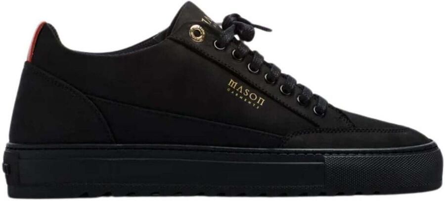 Mason Garments Sneakers Heren Tia Maat: 42 Materiaal: Leer Kleur: Zwart