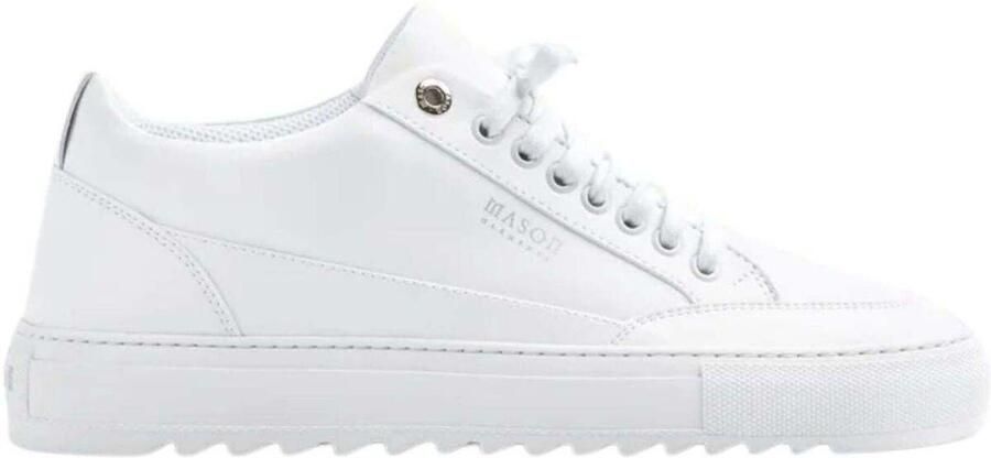 Mason Garments Lage Sneakers Heren Tia Nuovo Maat: 41 Materiaal: Leer Kleur: Wit - Foto 3