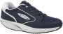 MBT 1997 W CLASSIC DK NAVY 700709-1103Y Donker blauw dames sneaker met een ronde zool met balance point - Thumbnail 2