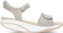MBT MALIA 2 W TAUPE 703255-1109I Taupe dames sandaal wijdte G - Thumbnail 2
