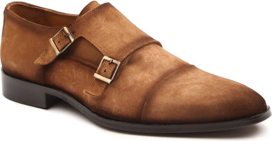 Melik Schoen Derby Sugero Cognac Heren Nette schoenen