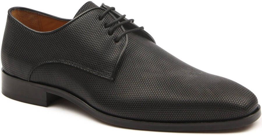 Melik Schoen Derby Wannio Zwart Heren Nette schoenen