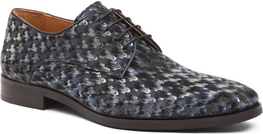 Melik Schoen Kars Navy Heren Nette schoenen