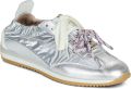 Meline Lage Sneakers 721DM-129 - Zilver