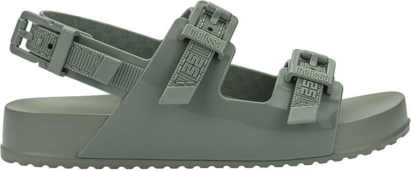 Melissa Platte sandalen Cross M Lover Platform Green Beige