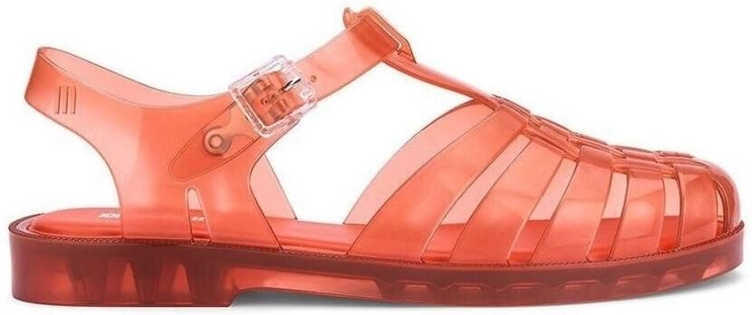 Melissa Platte sandalen Possession Transparent Orange