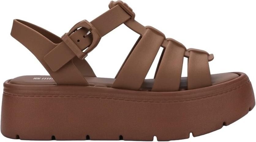 Melissa Sandalen met sleehak Up Platform Brown