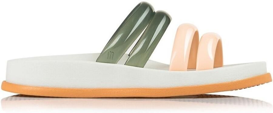Melissa Soft Wave Sandalen Groen Beige