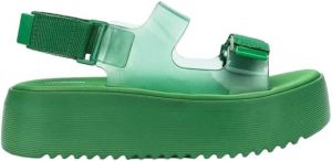 Melissa Sandalen Brave Papete Platform Green