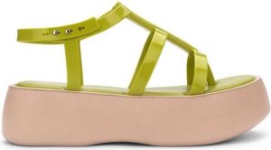 Melissa Sandalen Caribe High Platform+Salinas Beige Green