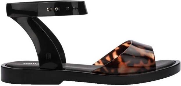 Melissa Sandalen Nina Sandal Black Clear Tortoise