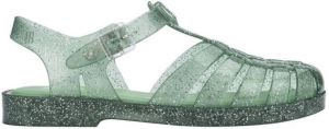 Melissa Sandalen Possession Shiny Glitter Green