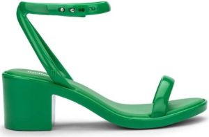 Melissa Sandalen Shiny Heel II AD Green