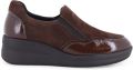 Melluso Lage Sneakers R25641Q-264140 - Bruin