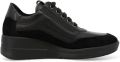 Melluso Lage Sneakers R25655Q-264125 - Zwart