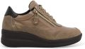 Melluso Lage Sneakers R25655Q-264154 - Bruin