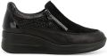 Melluso Lage Sneakers R25657Q-264136 - Zwart