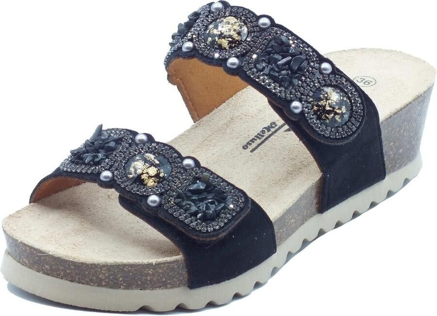 Melluso Sandalen met sleehak 018182