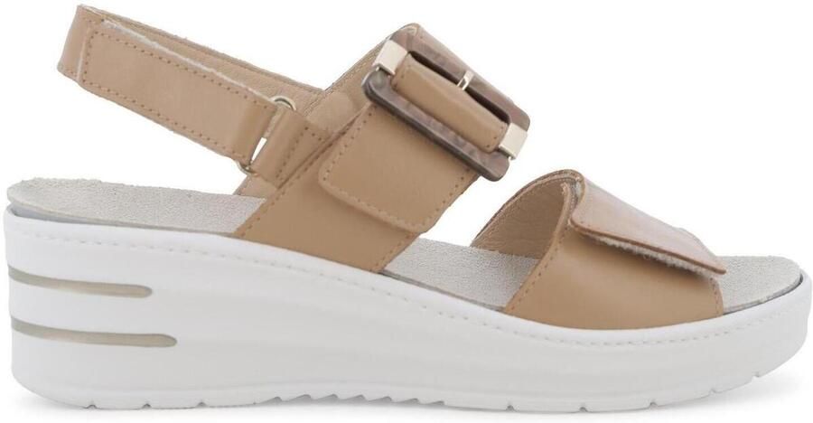 Melluso Sandalen met sleehak 019227Q-259225