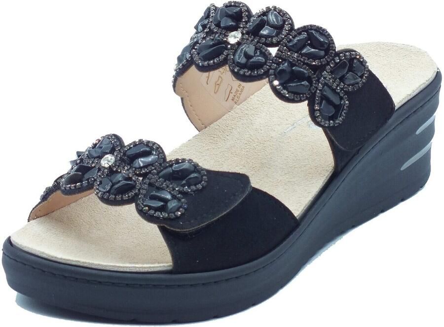 Melluso Sandalen met sleehak 019268